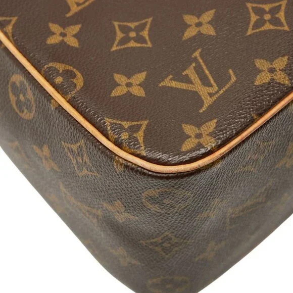 LOUIS VUITTON Brown Monogram Leather Bag - Picture 7 of 11
